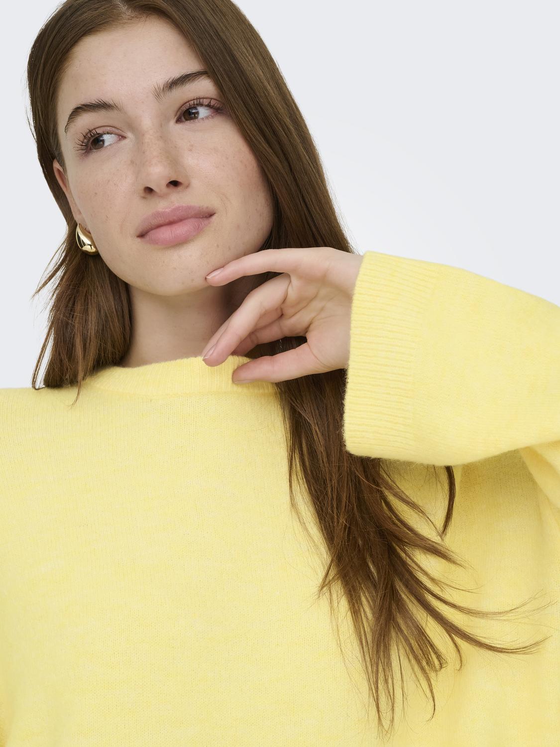 ONLSIMONI L/S O-NECK PULLOVER KNT NOOS - 5