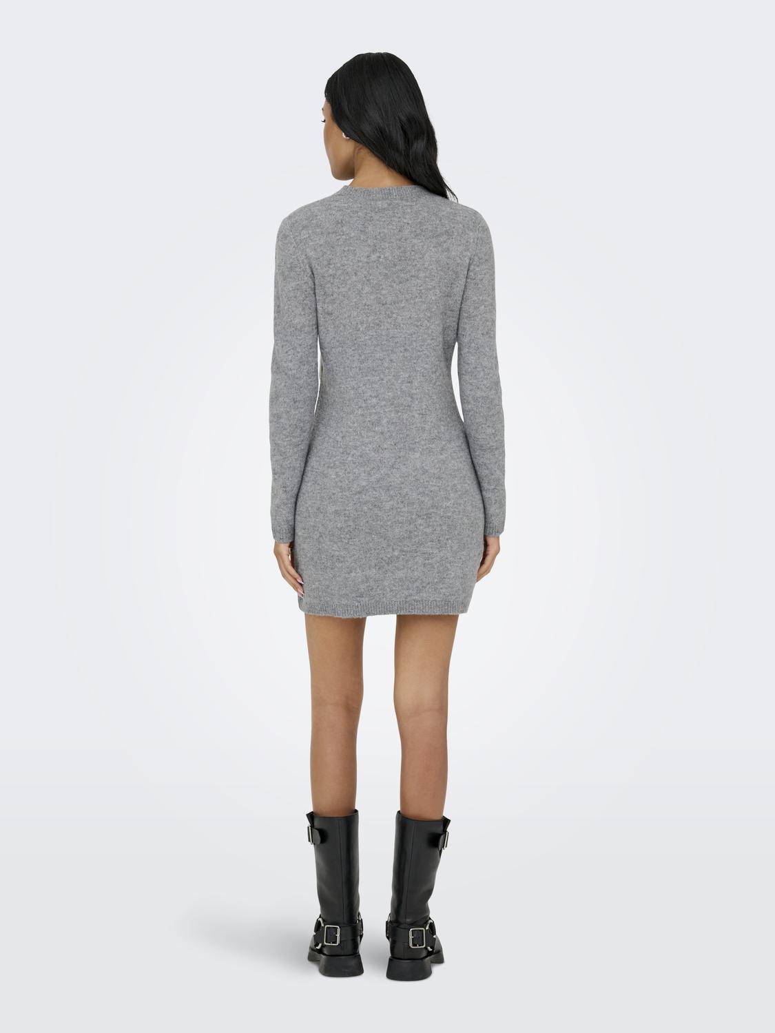 JDYSUPER LIFE L/S SHORT PEARL DRESS KNT - 2