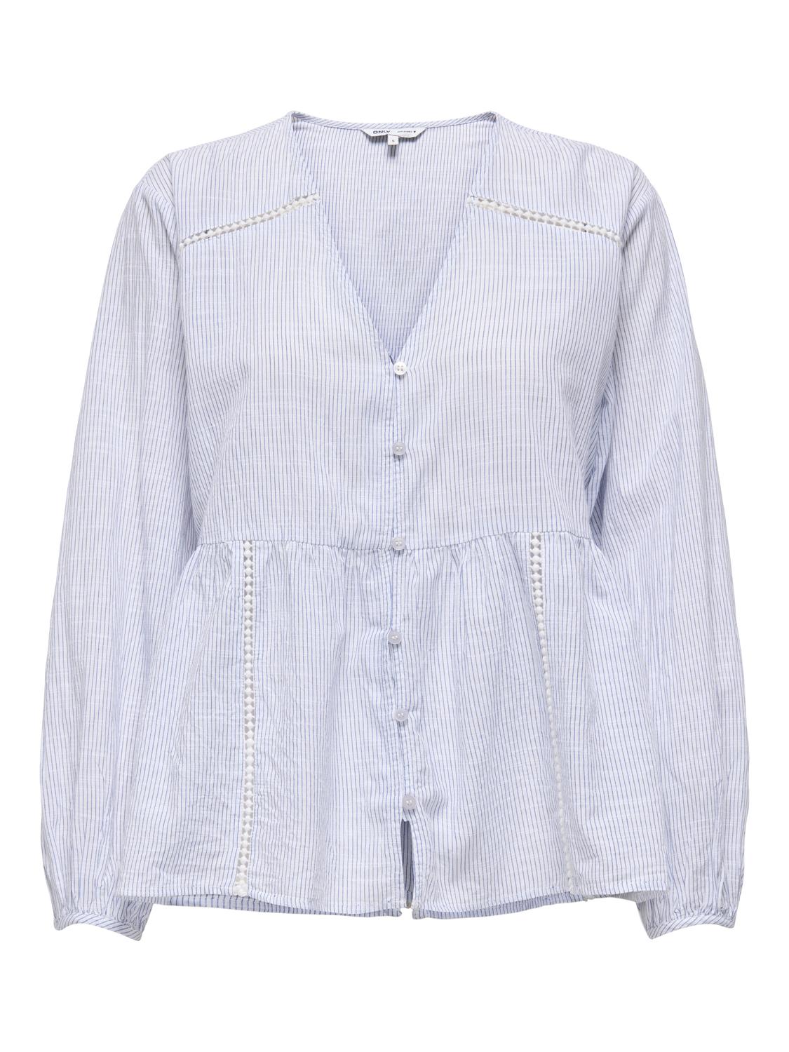 ONLNORA L/S V-NECK SHIRT NOOS WVN - 3