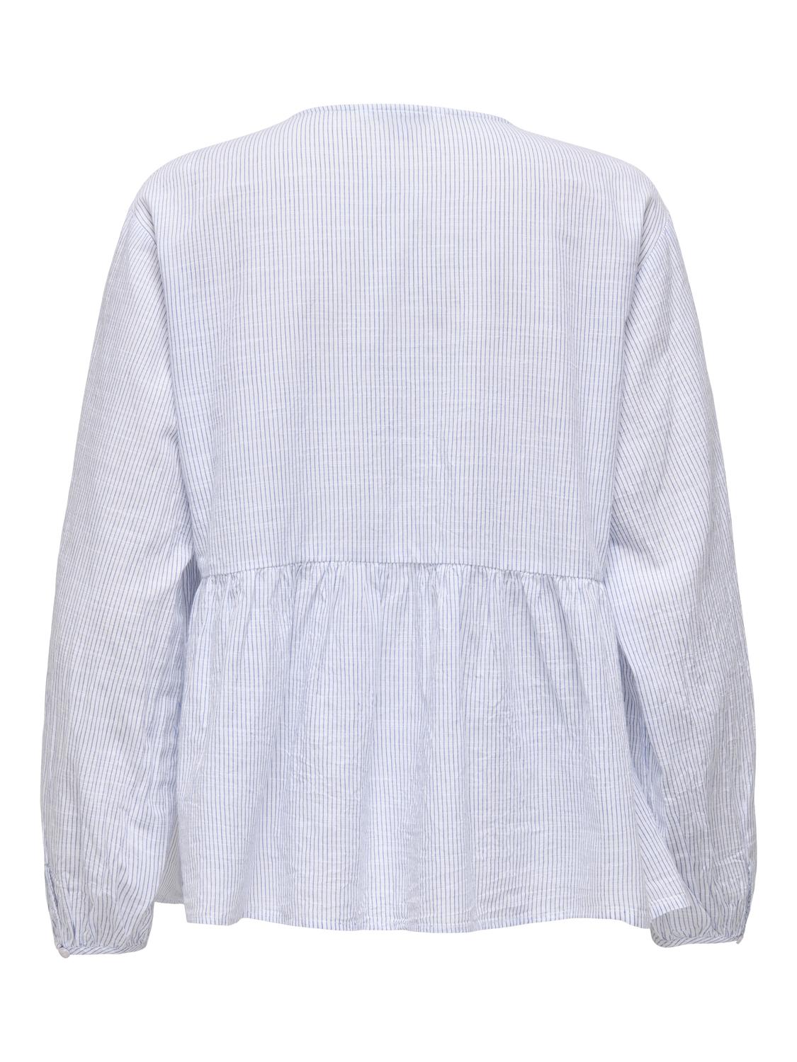 ONLNORA L/S V-NECK SHIRT NOOS WVN - 7