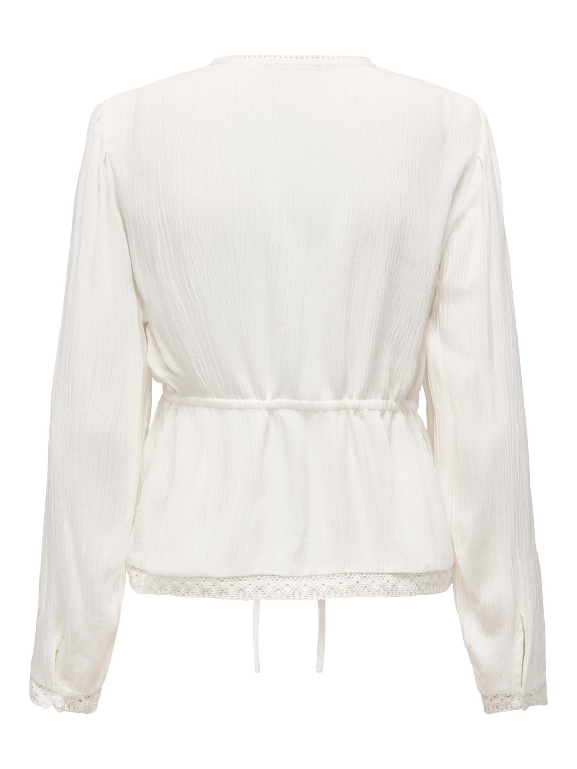 JDYCAMILLE L/S EMBROIDERY TOP WVN EXP - 7