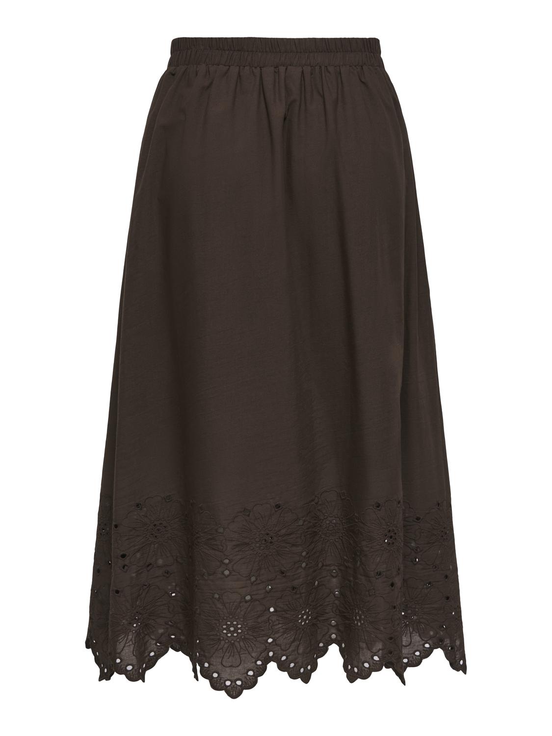 STUAMBER EMB SKIRT WVN - 3