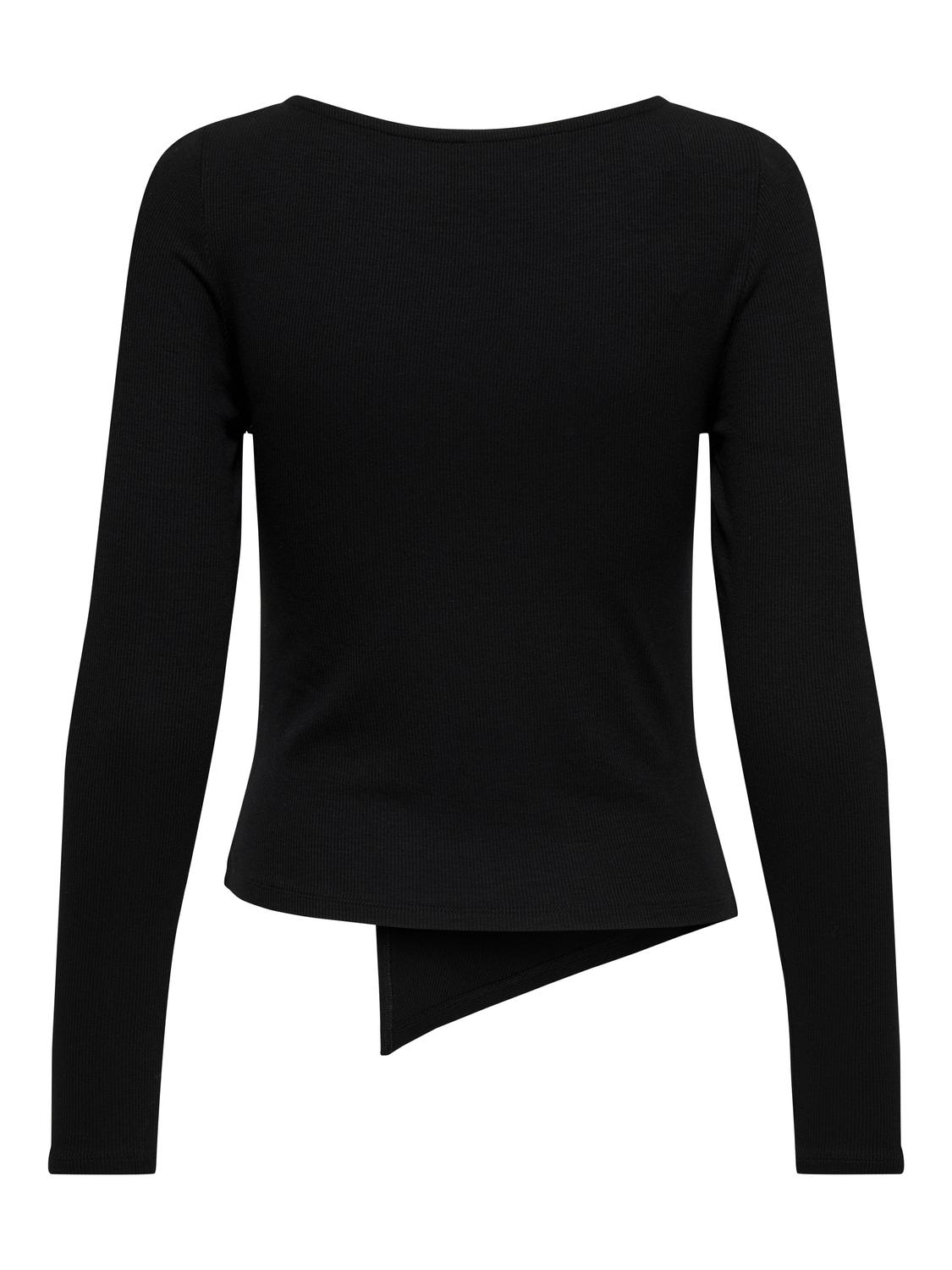ONLVIC L/S SIDE DETAIL TOP CS JRS - 2