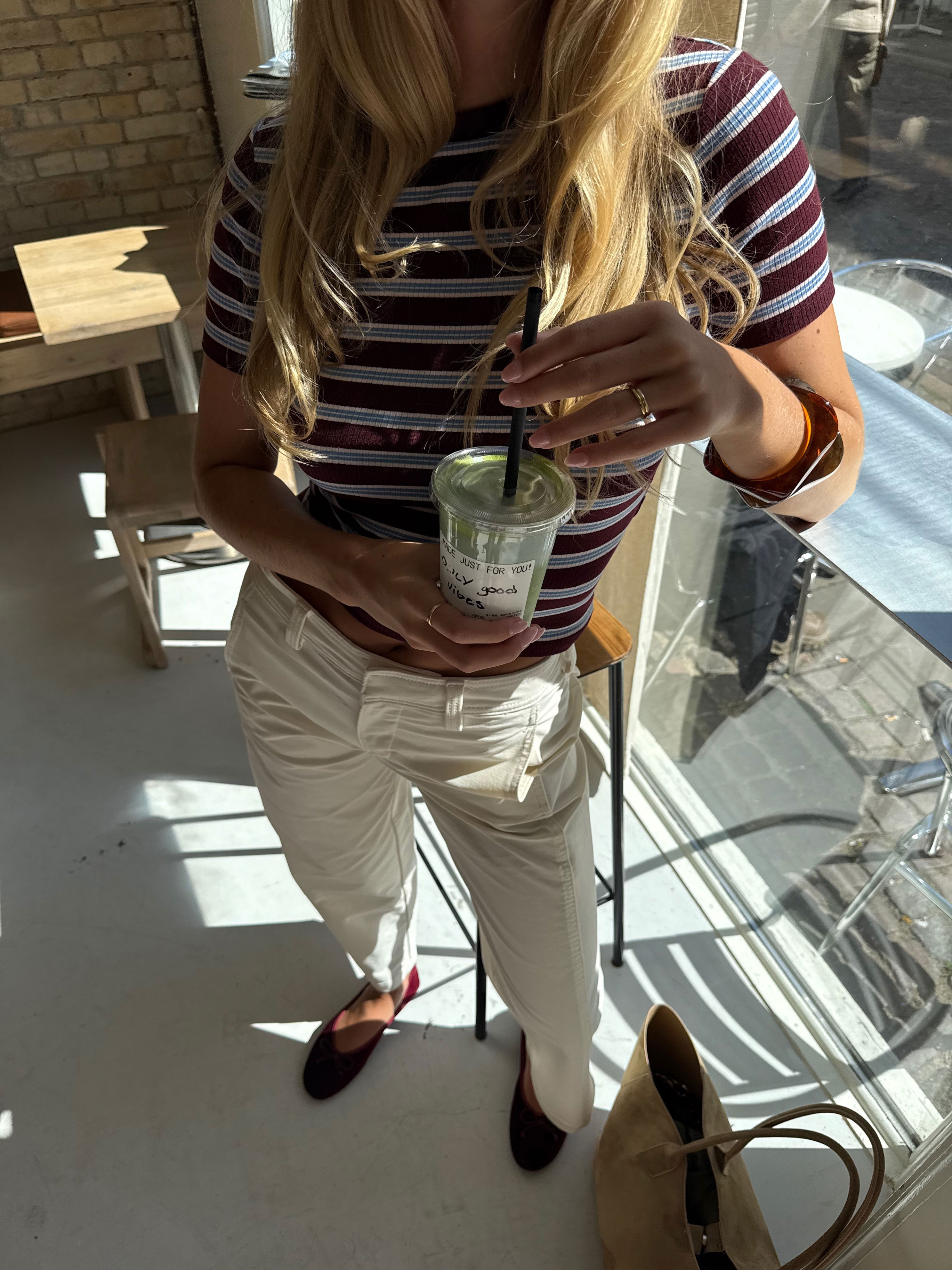 ONLLUPE Top met O-hals en korte mouwen en slim fit voor je lentegarderobe