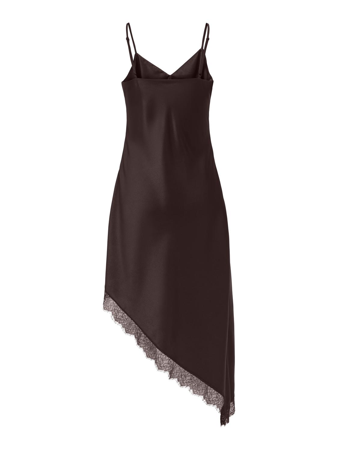 STULUMA SATIN LACE SLIP DRESS WVN - 2