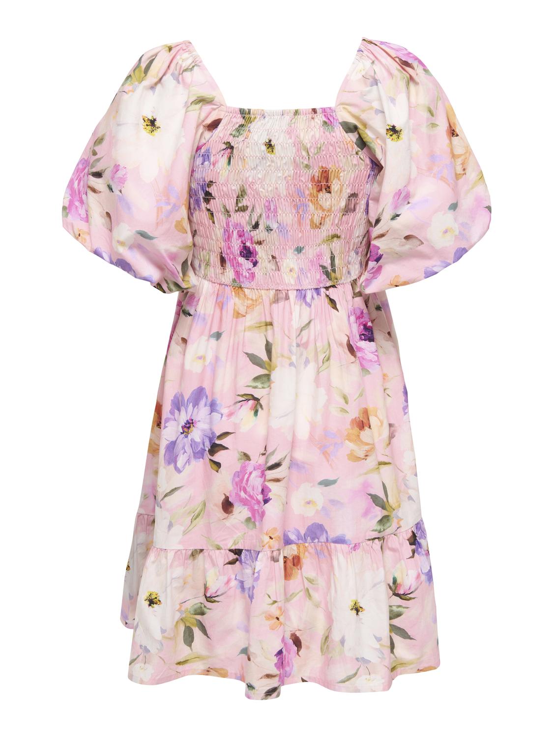 PGPOPPY 2/4 SMOCK SHORT DRESS WVN CS - 3