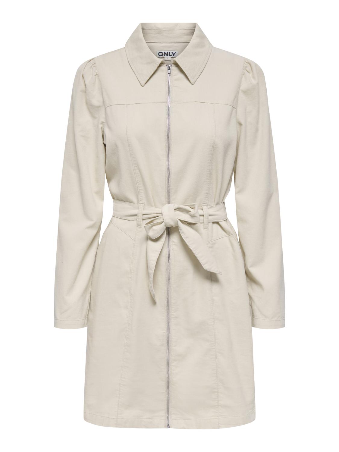 ONLAIME L/S ZIP BELT CORD DRESS PNT - 3