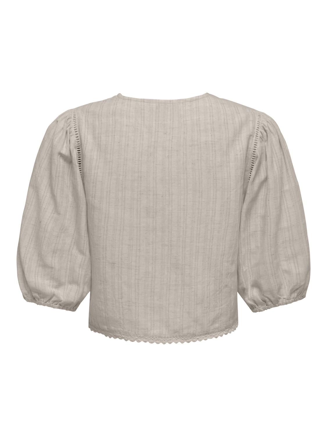 ONLNORA SS TIE TOP WVN - 2