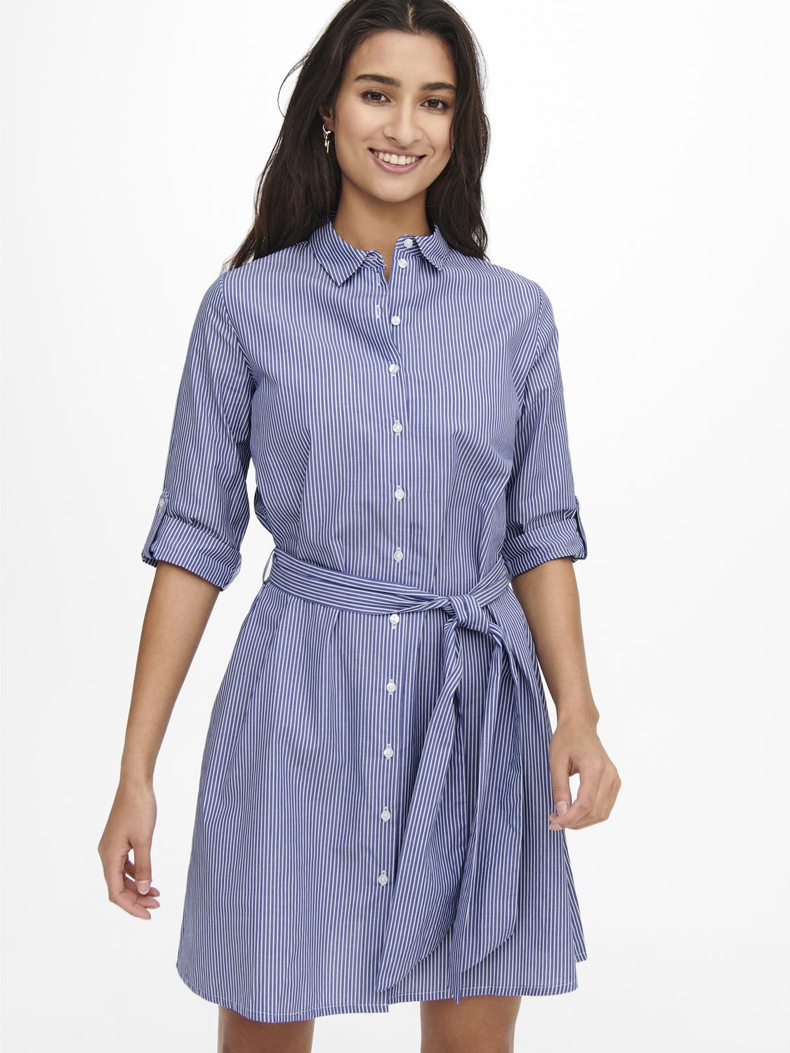 JDYHALL 3/4 SHIRT DRESS WVN NOOS - 4