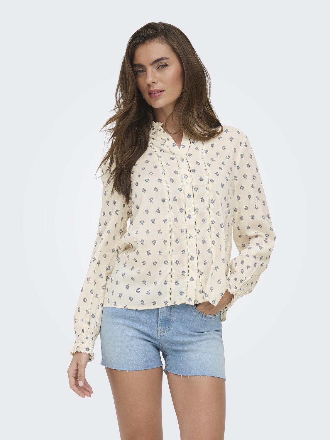 ONLLINETTE LS DOBBY SHIRT WVN
