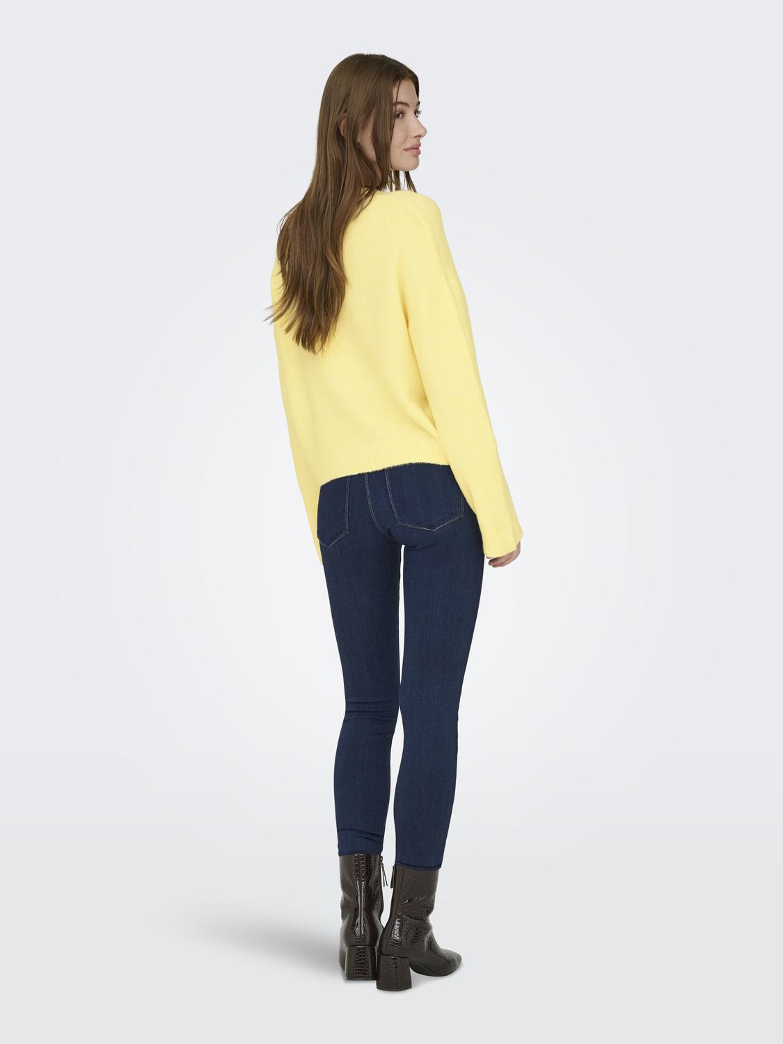 ONLSIMONI L/S O-NECK PULLOVER KNT NOOS - 2