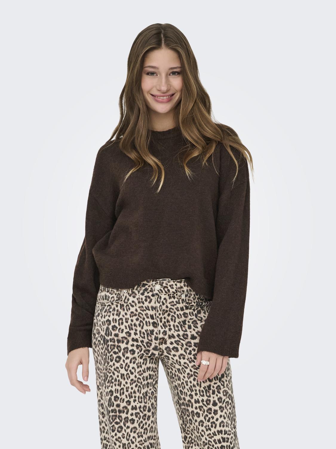 ONLSIMONI L/S O-NECK PULLOVER KNT NOOS
