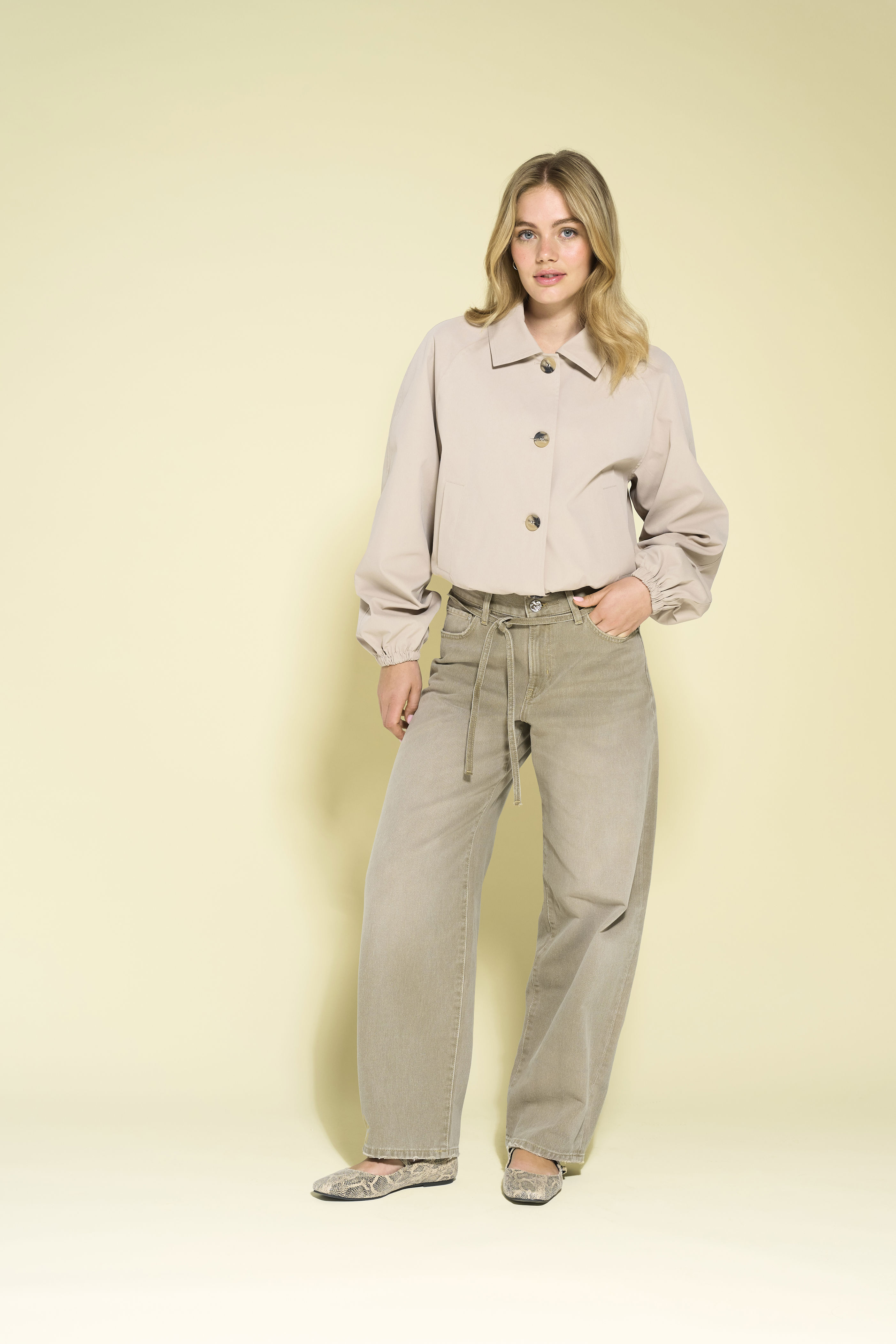 ONLGIANNA MW STRAIGHT COLOR DNM DOT - 9