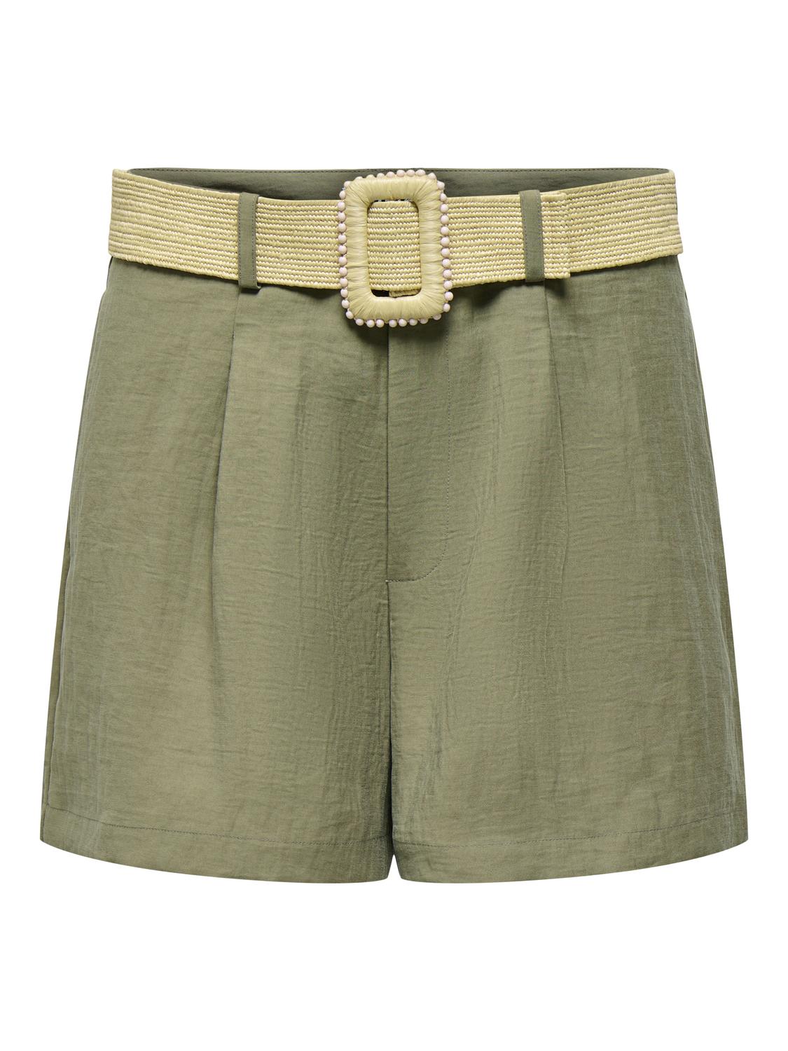 ONLELINA HW PLEAT BELT SHORTS PNT OX