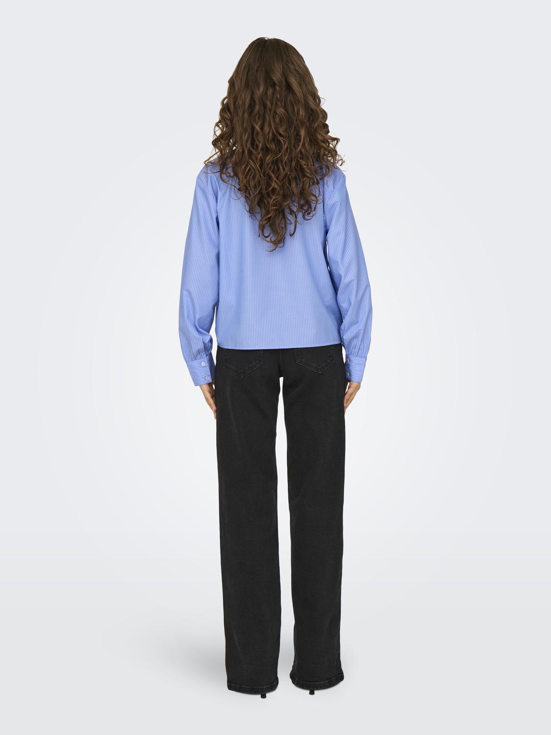ONLESTELLE L/S TIE SHIRT WVN - 2