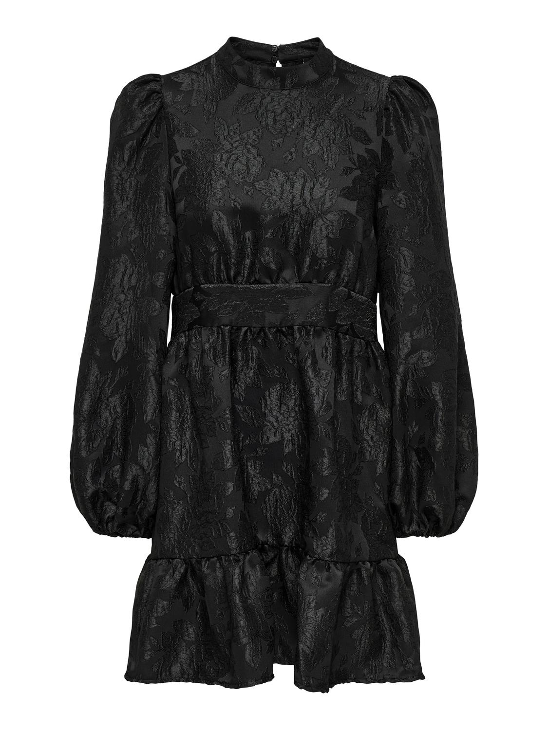 STURIVA L/S FLOUNCE DRESS WVN