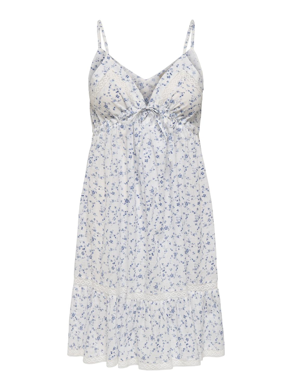 PGMONALISA STRAP SHORT DRESS WVN