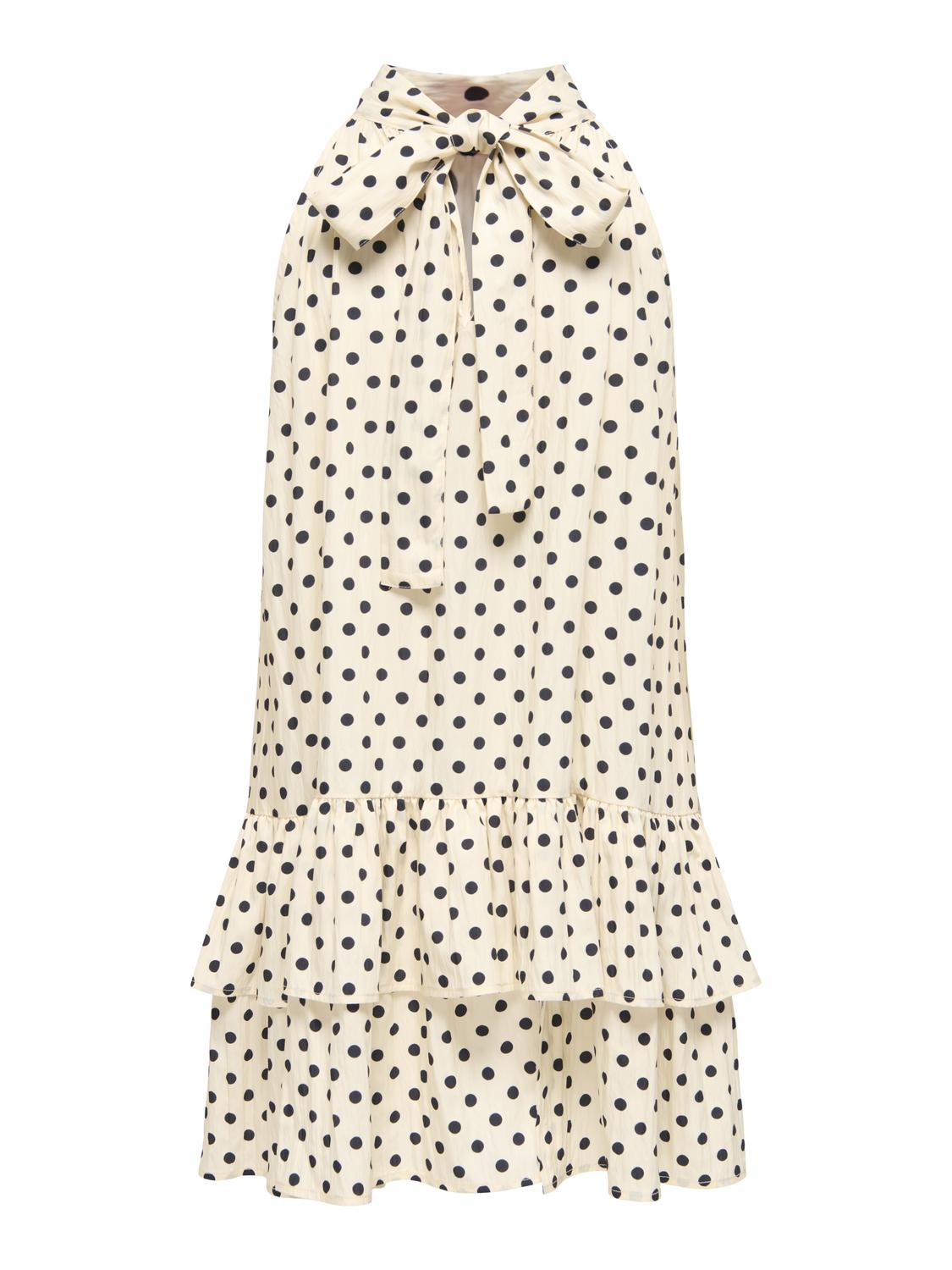 ONLZAZIE S/L SHORT FRILL DRESS WVN EX - 7