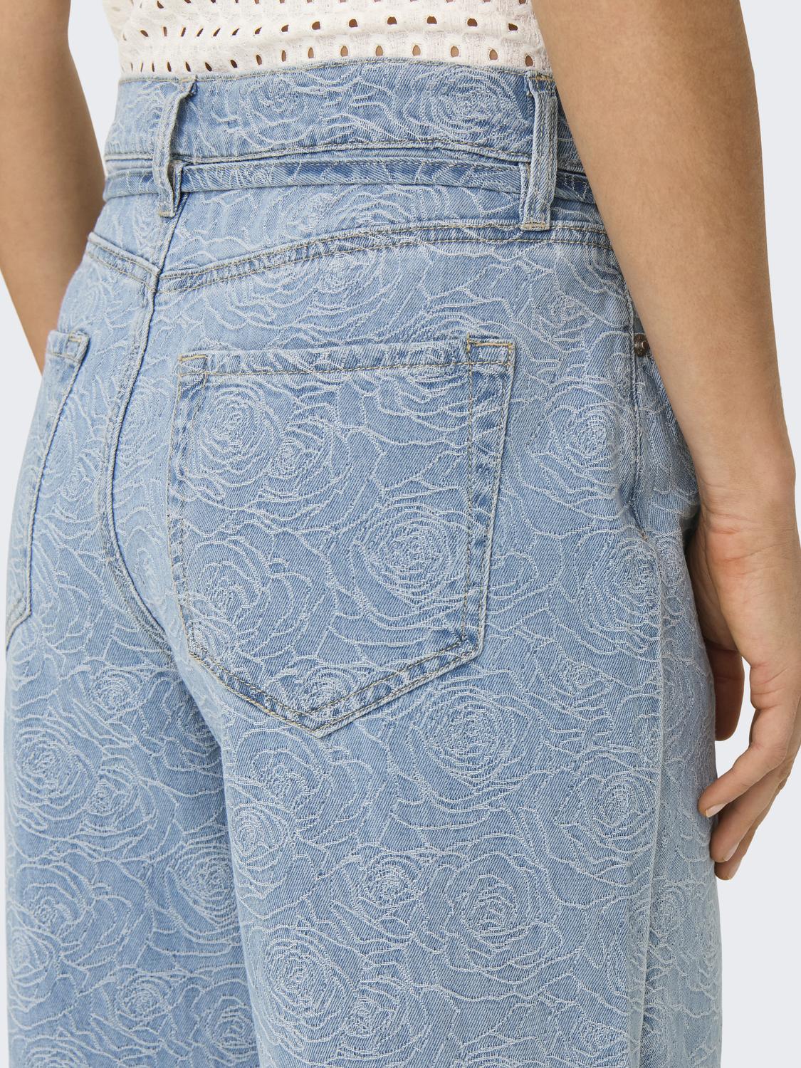 ONLGIANNA MW STRAIGHT FLOWER DNM BJ - 5