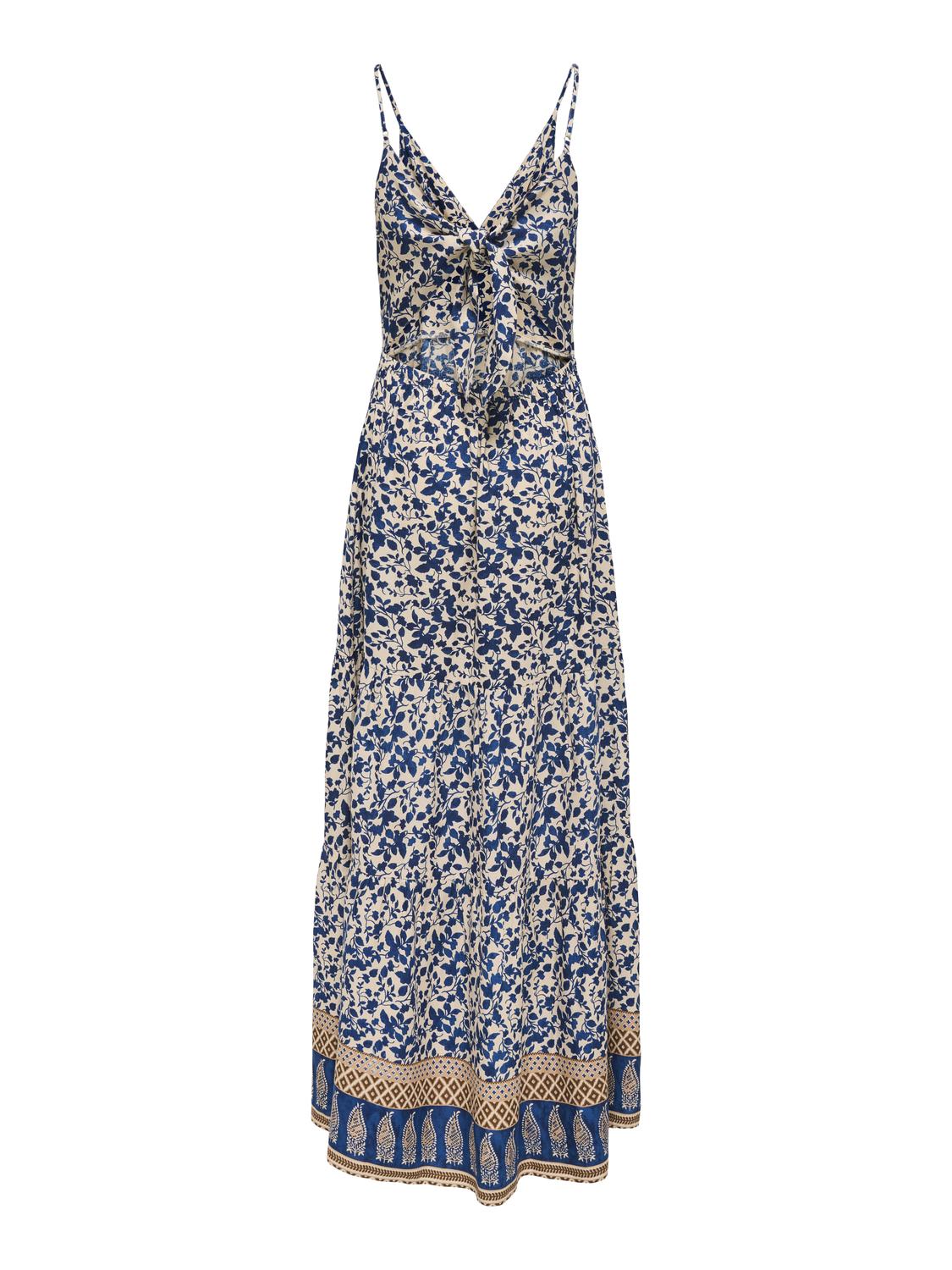 PGABRIL Elegante zomerjurk met V-hals in maxi-lengte - 2
