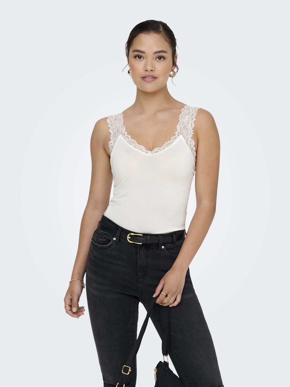 ONL30 FREE S/L SINGLET TOP CS JRS
