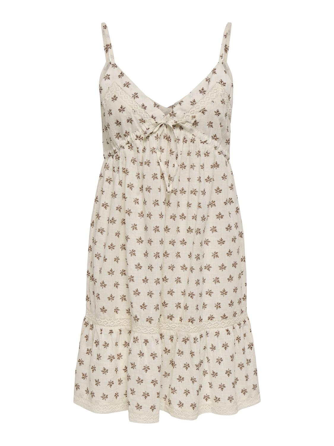 PGMONALISA STRAP SHORT DRESS WVN