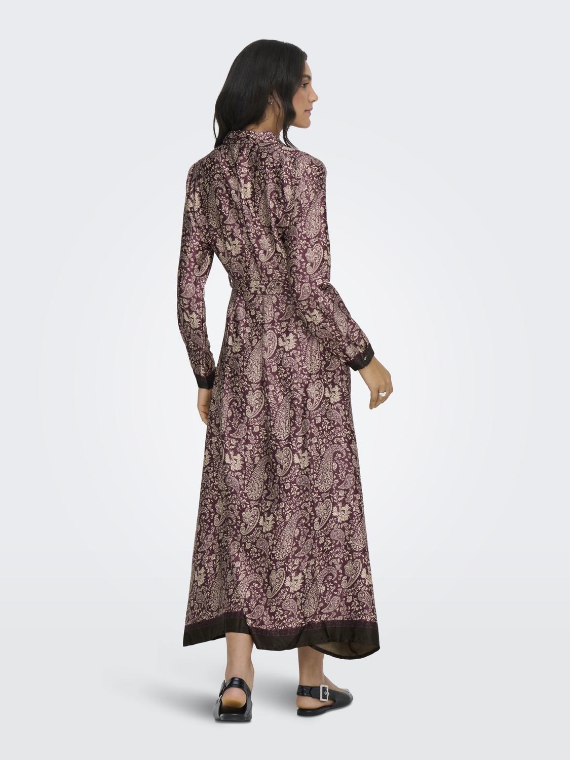 ONLJANE LIFE L/S BELT SHIRT DRESS WVN - 2