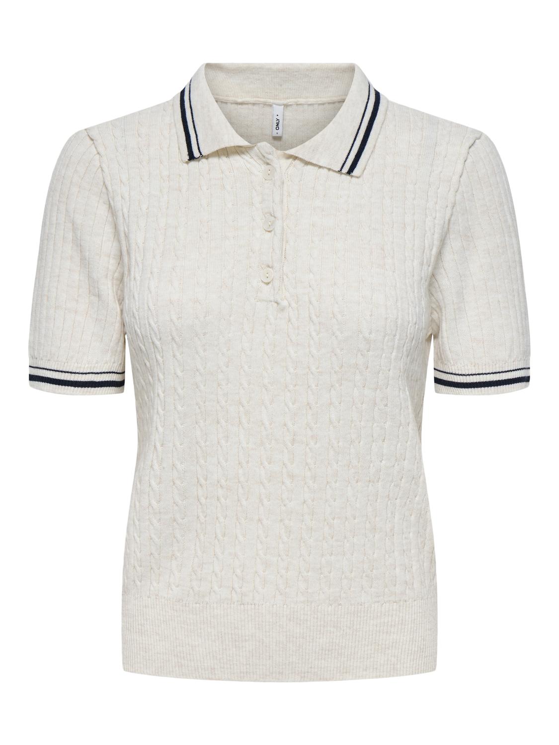 ONLCANTON SS POLO PULL KNT