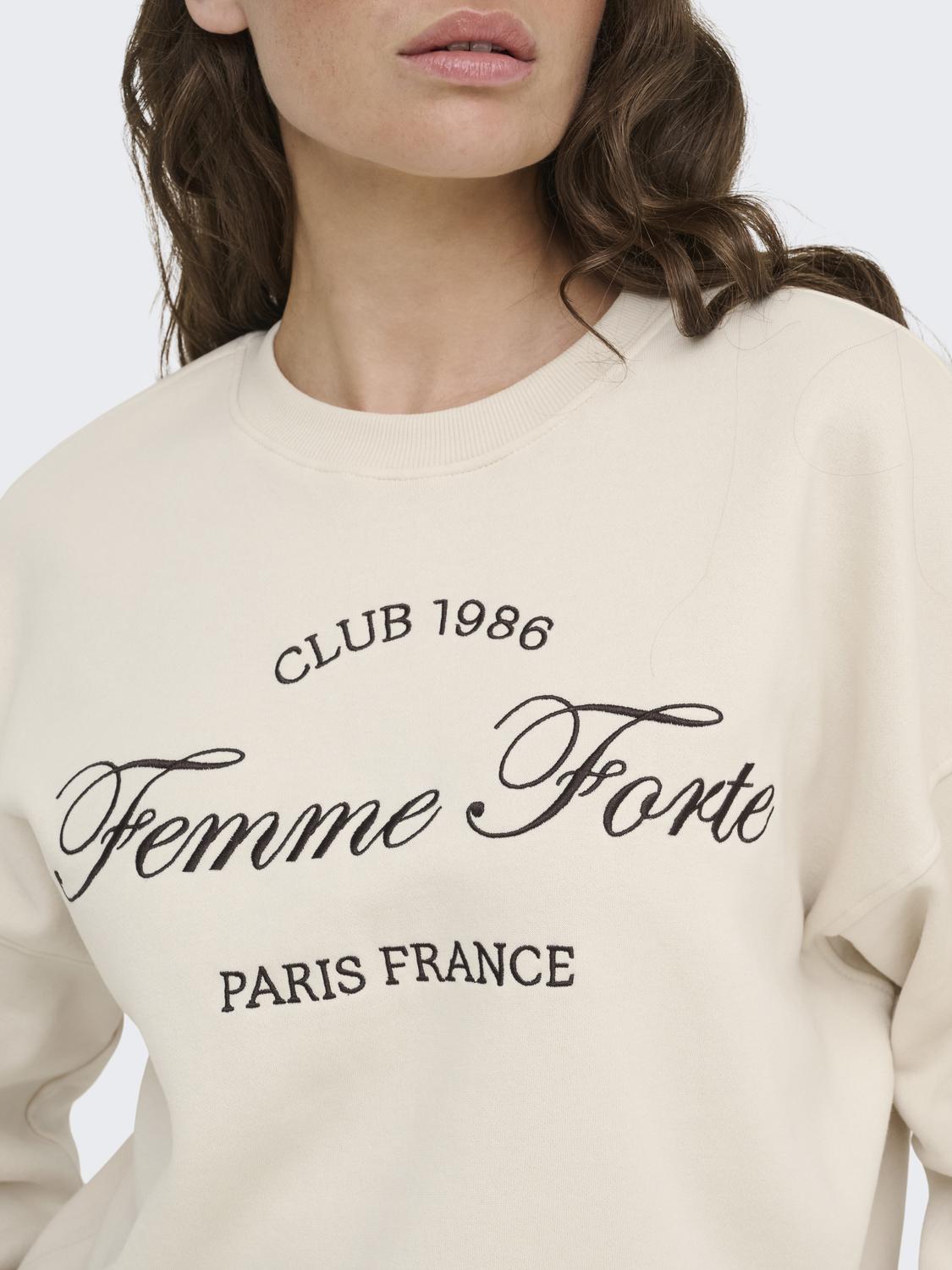 JDYMESA L/S O-NK EMB SWEAT JRS NOOS - 4