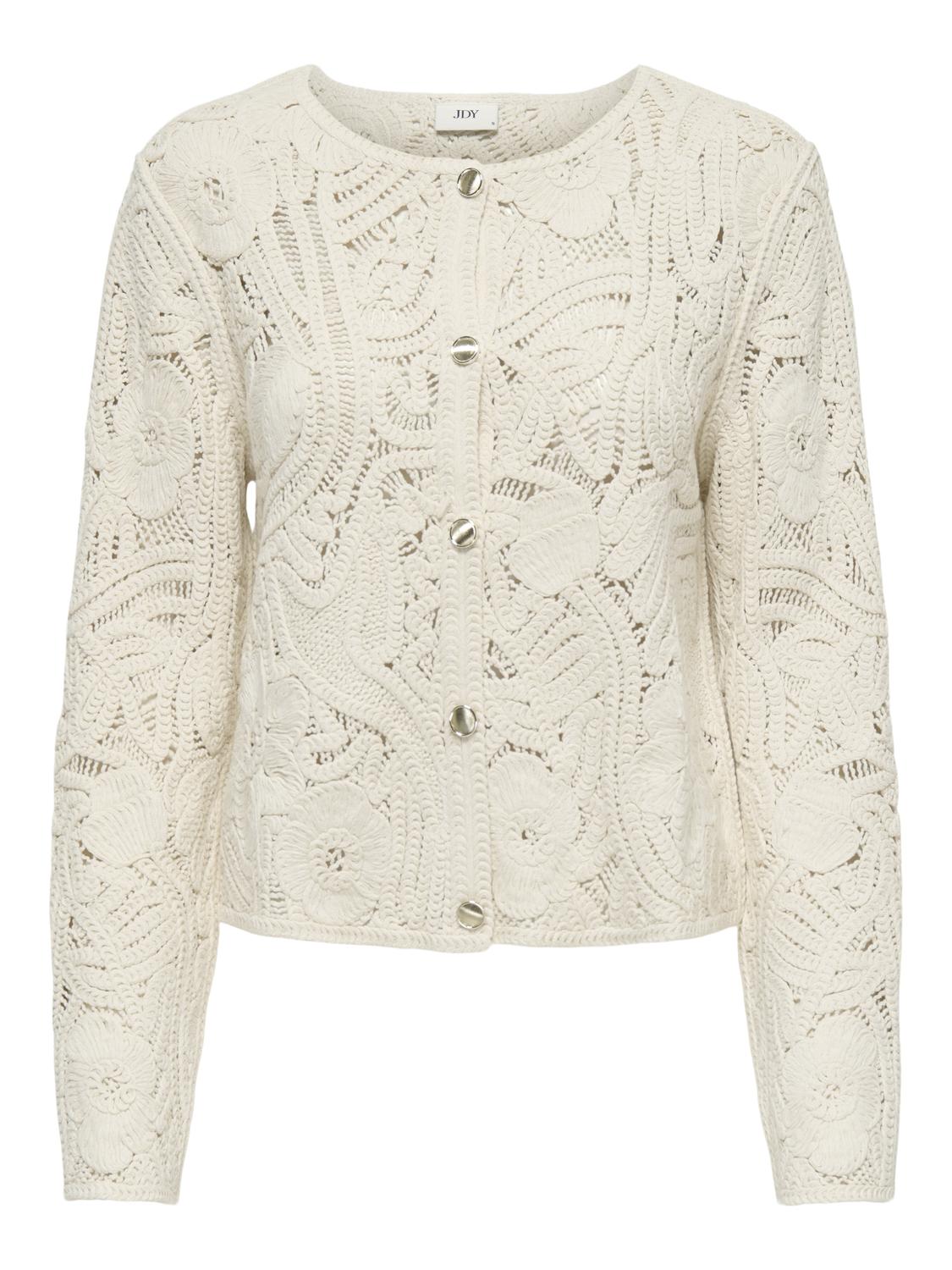 JDYZANKA L/S CROCHET CARDIGAN JRS - 3