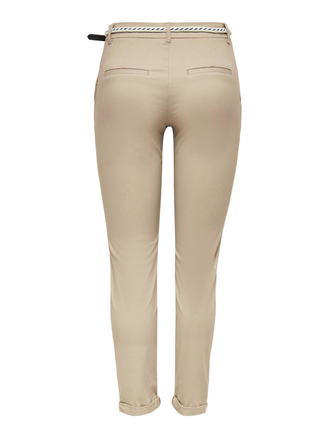 ONLBIANA Baumwoll-Chino mit Gürtel - 6