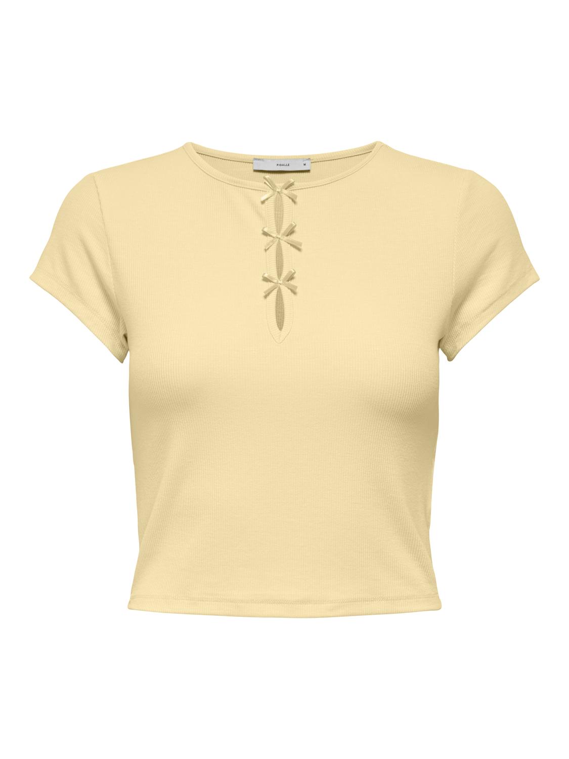 PGTIFFANY T-Shirt mit Schleife für den Alltag