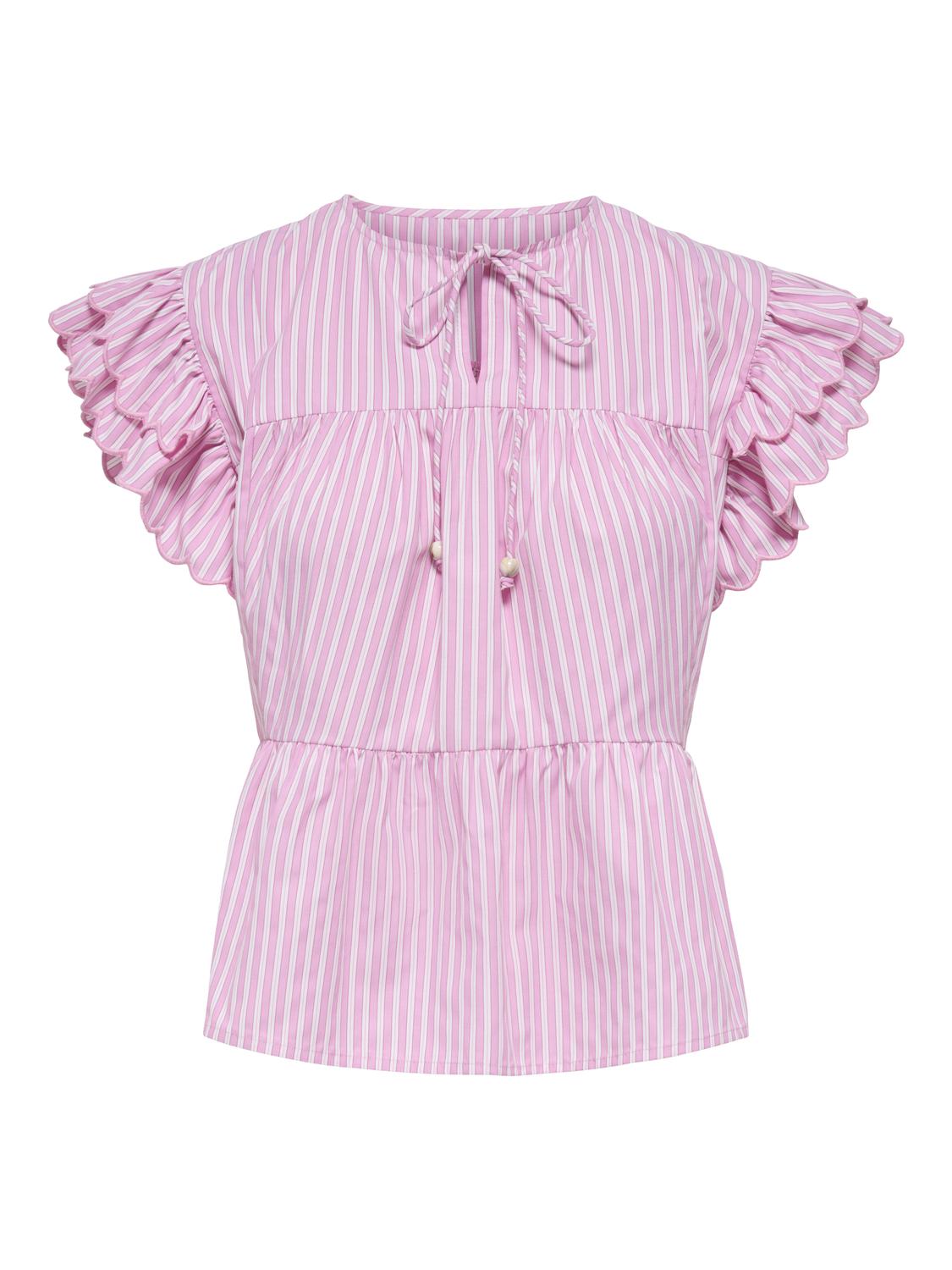 PGMARILYN S/S TOP WVN