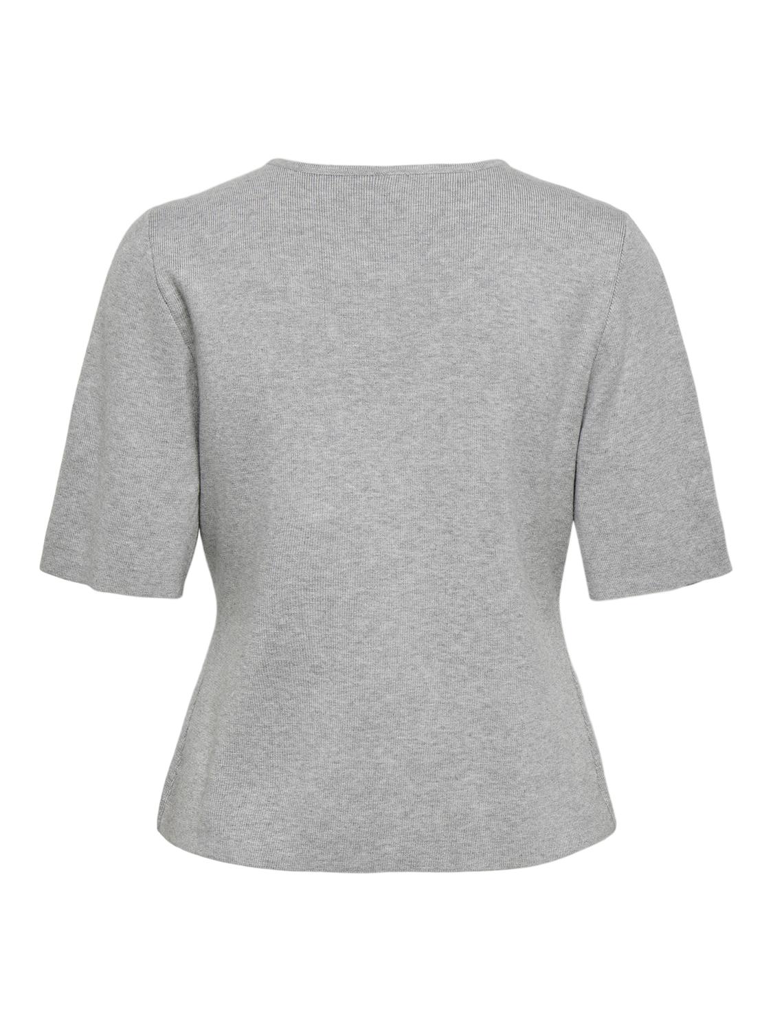 ONLLUCY SS V-NECK BUTTON EX KNT - 7