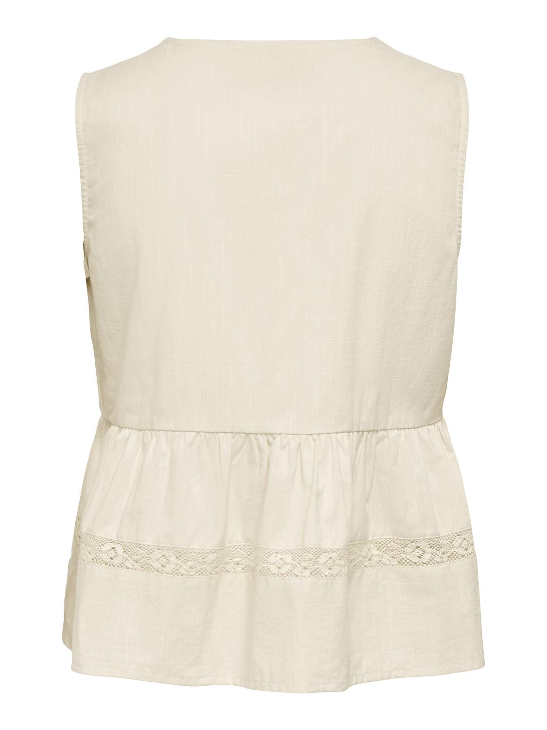 JDYMADDIE S/L TIE TOP WVN EXP - 7
