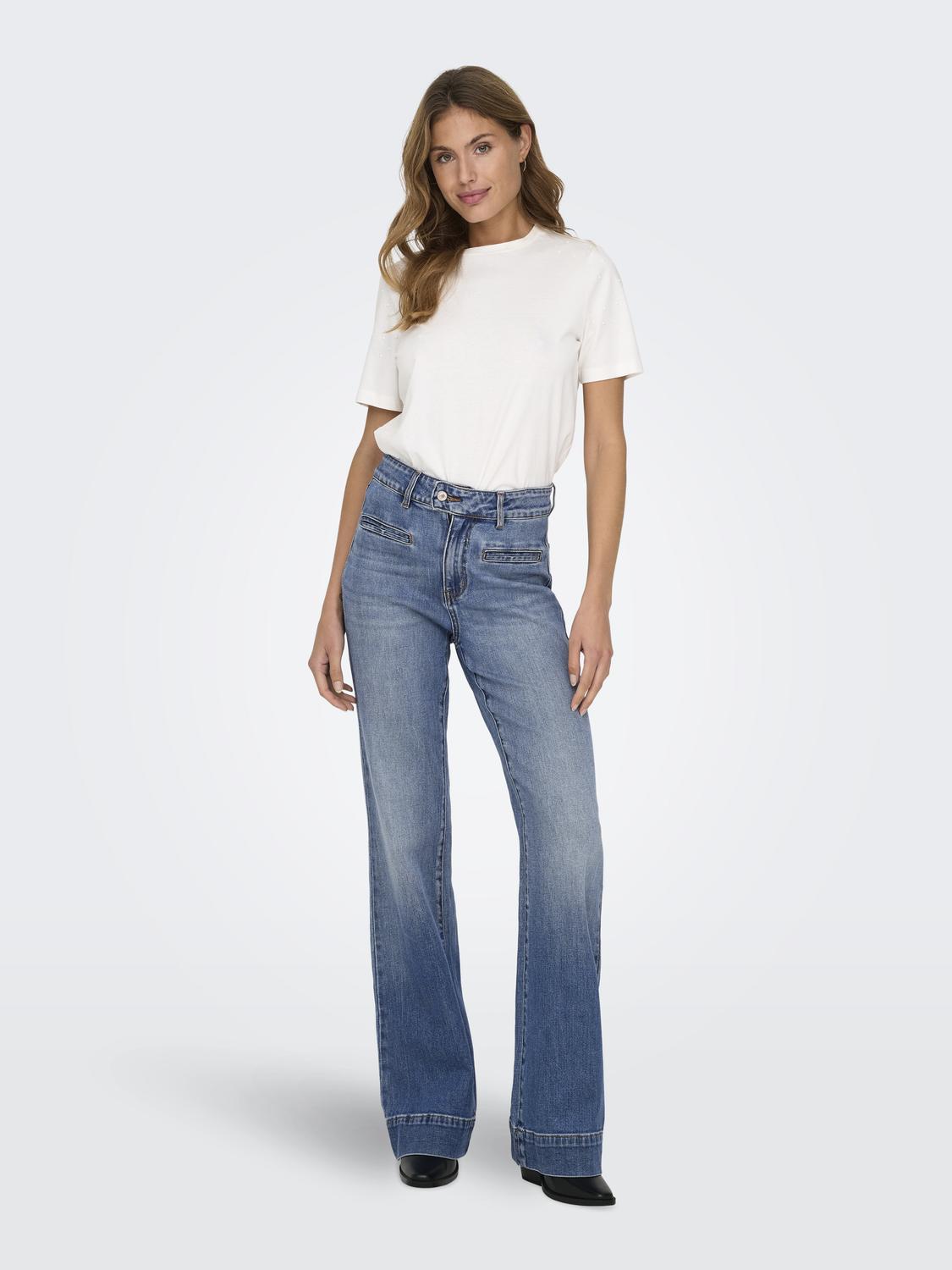 ONLJUICY HW WIDE FRONT POC FLARE DNM GUA - 6