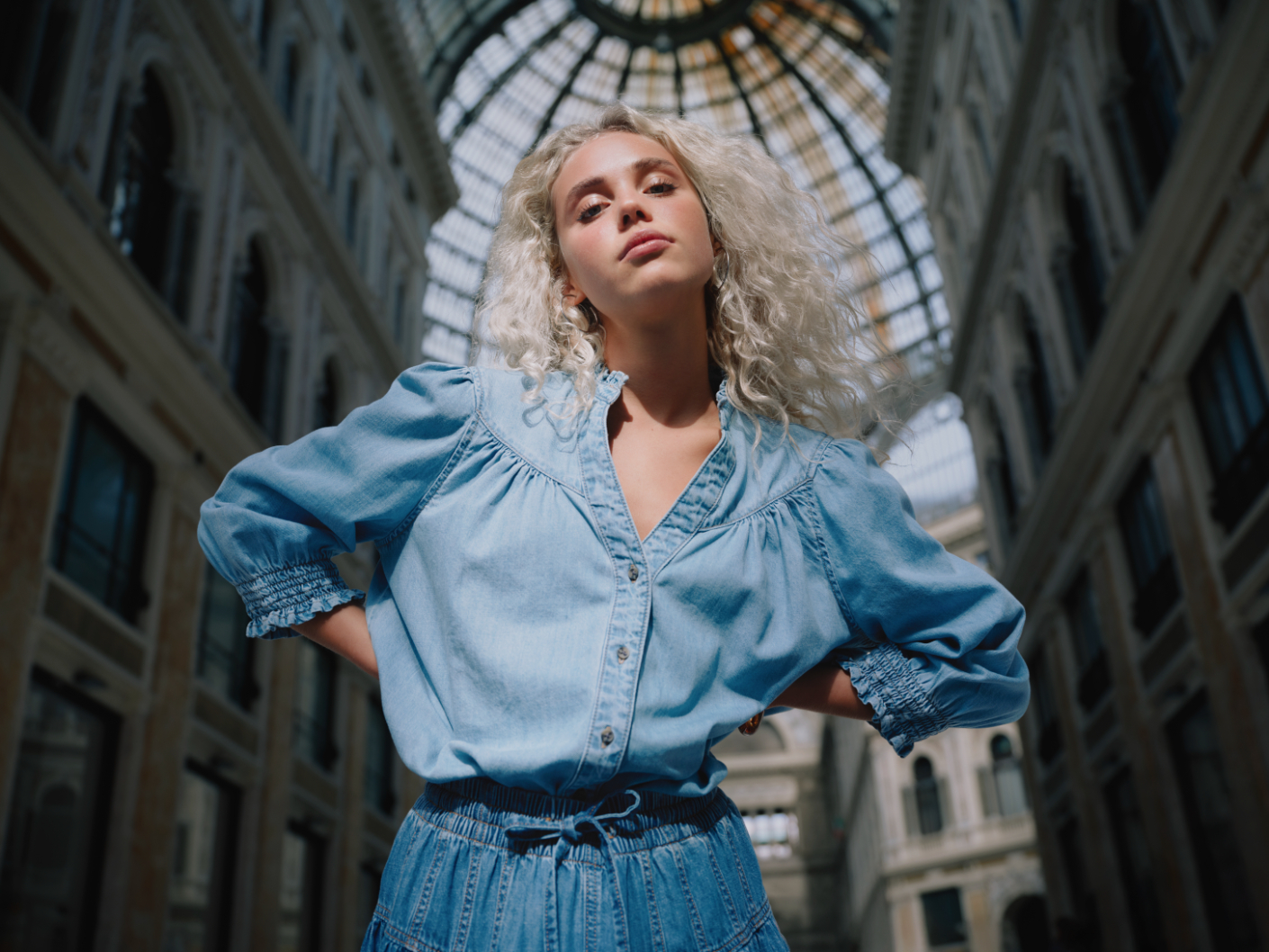 ONLRAYA 3/4 SHIRT DNM AKM NOOS