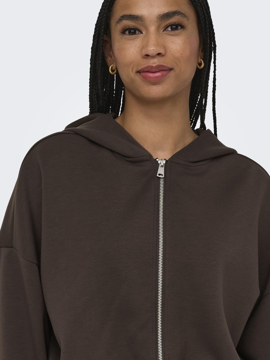 ONLSCARLETT L/S ZIP-HOOD SWT - 4
