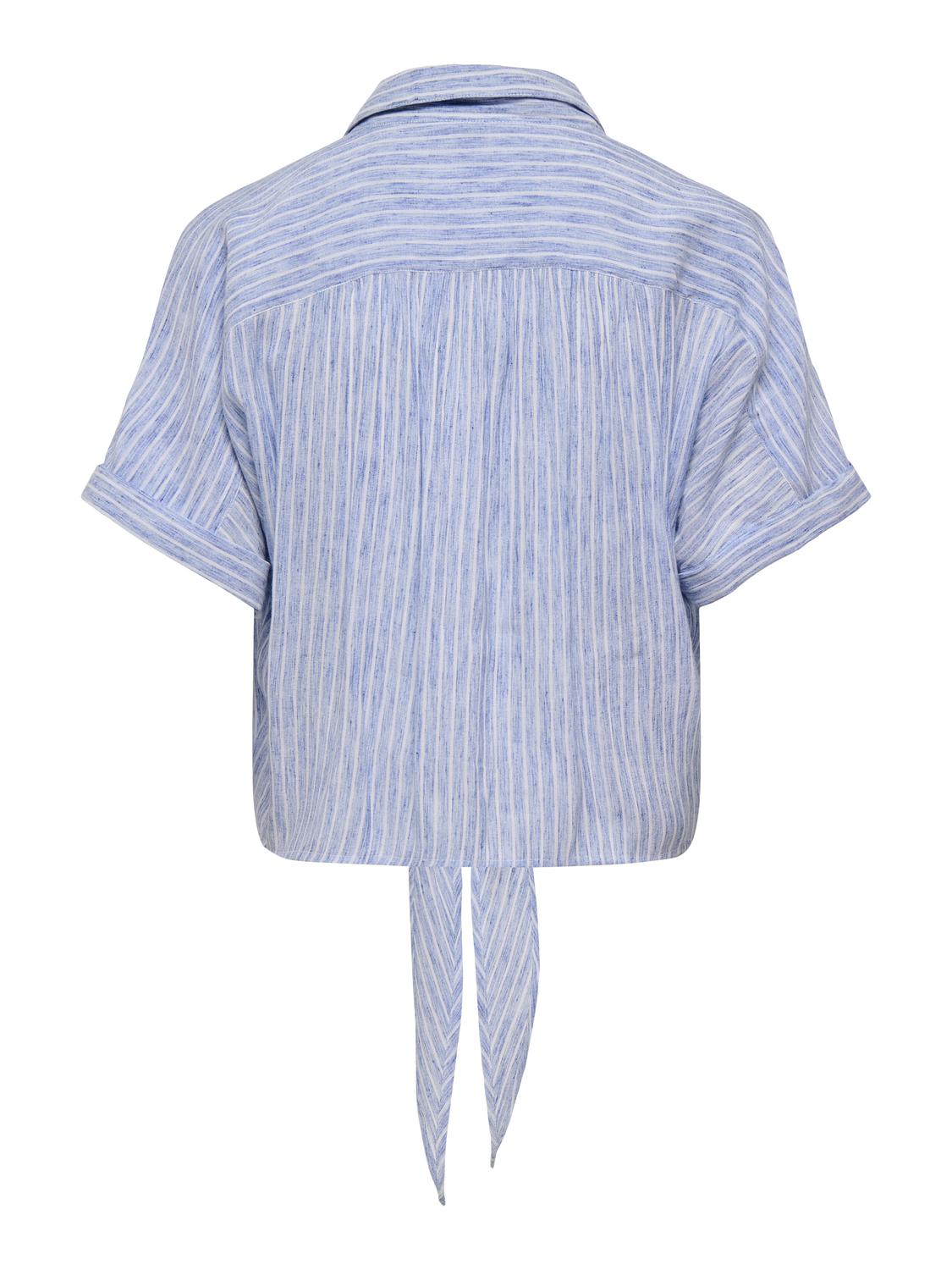 PGNEW PAULA S/S TIE SHIRT WVN - 3