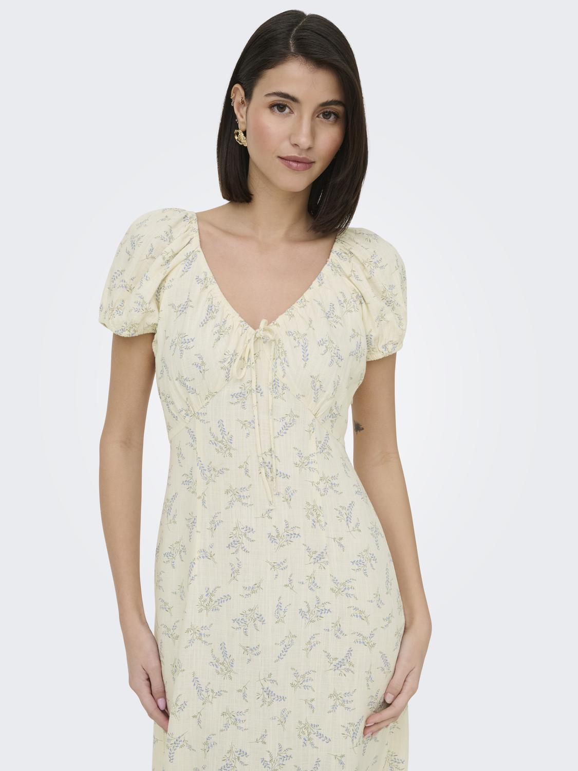 JDYLYDIA S/S MIDI DRESS WVN EXP - 5