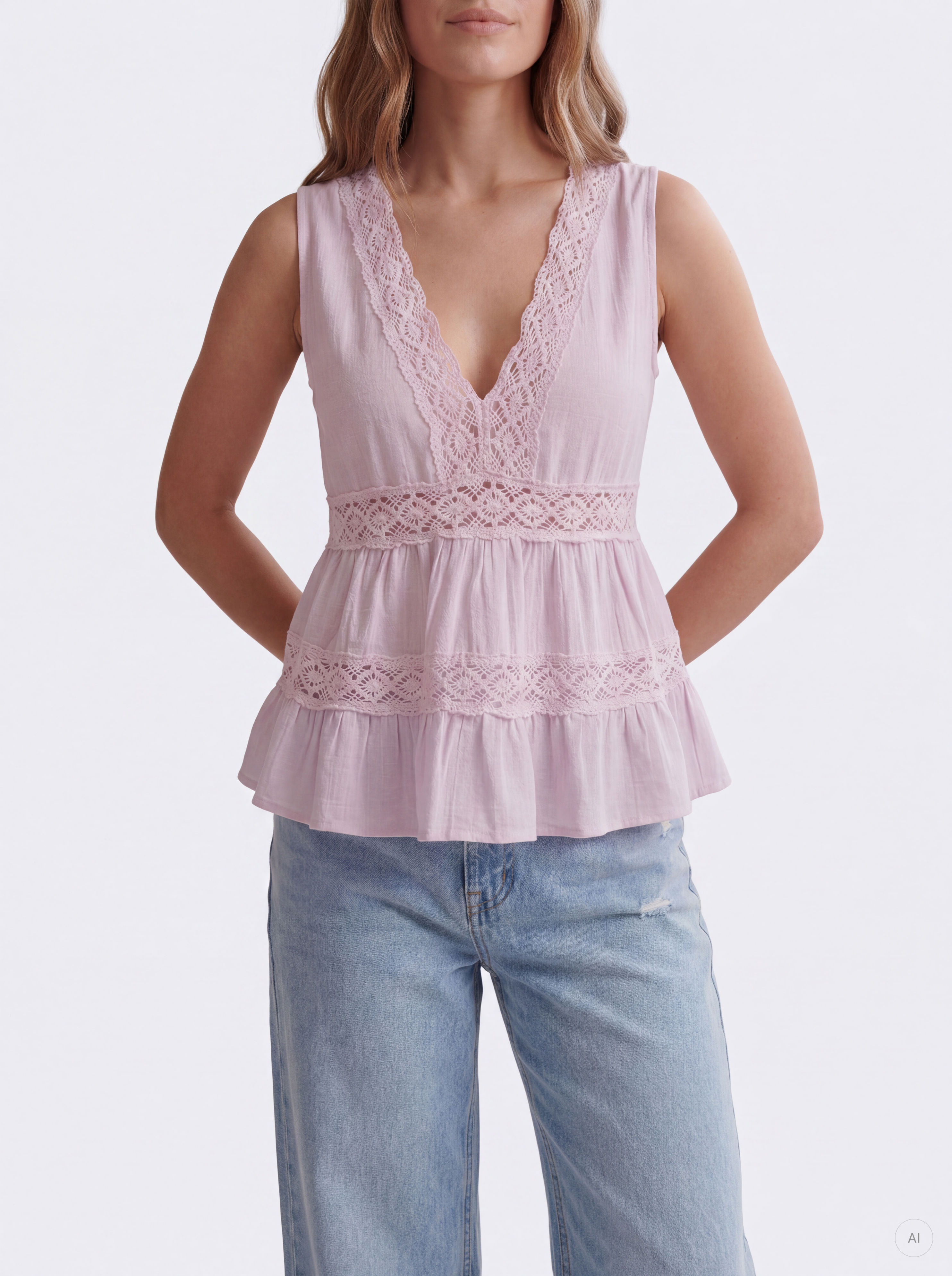 ONLBEATRICE S/L TOP WVN NOOS - 5