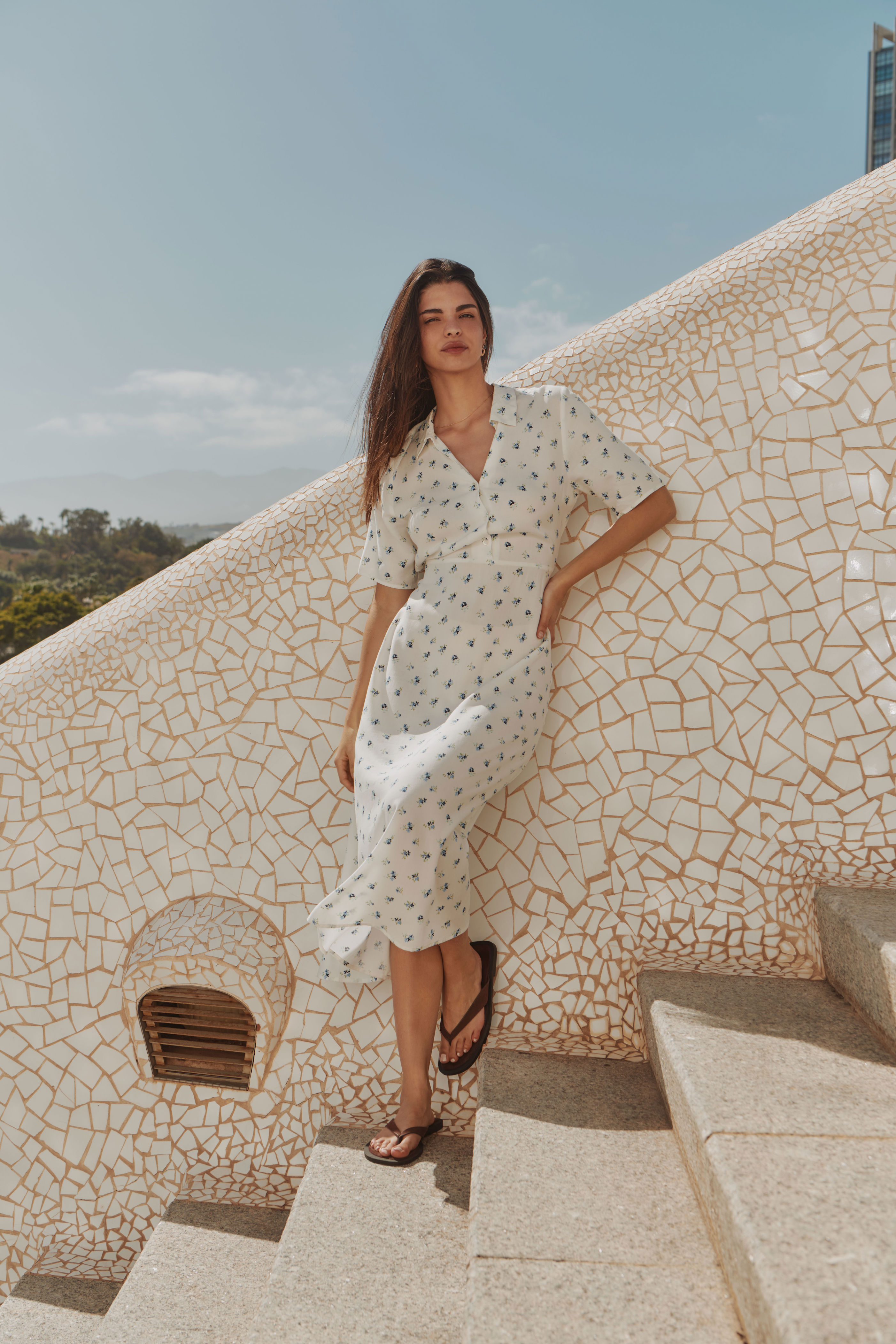 JDYSTARSEZEN LIFE 2/4 MIDIDRESS WVN NOOS