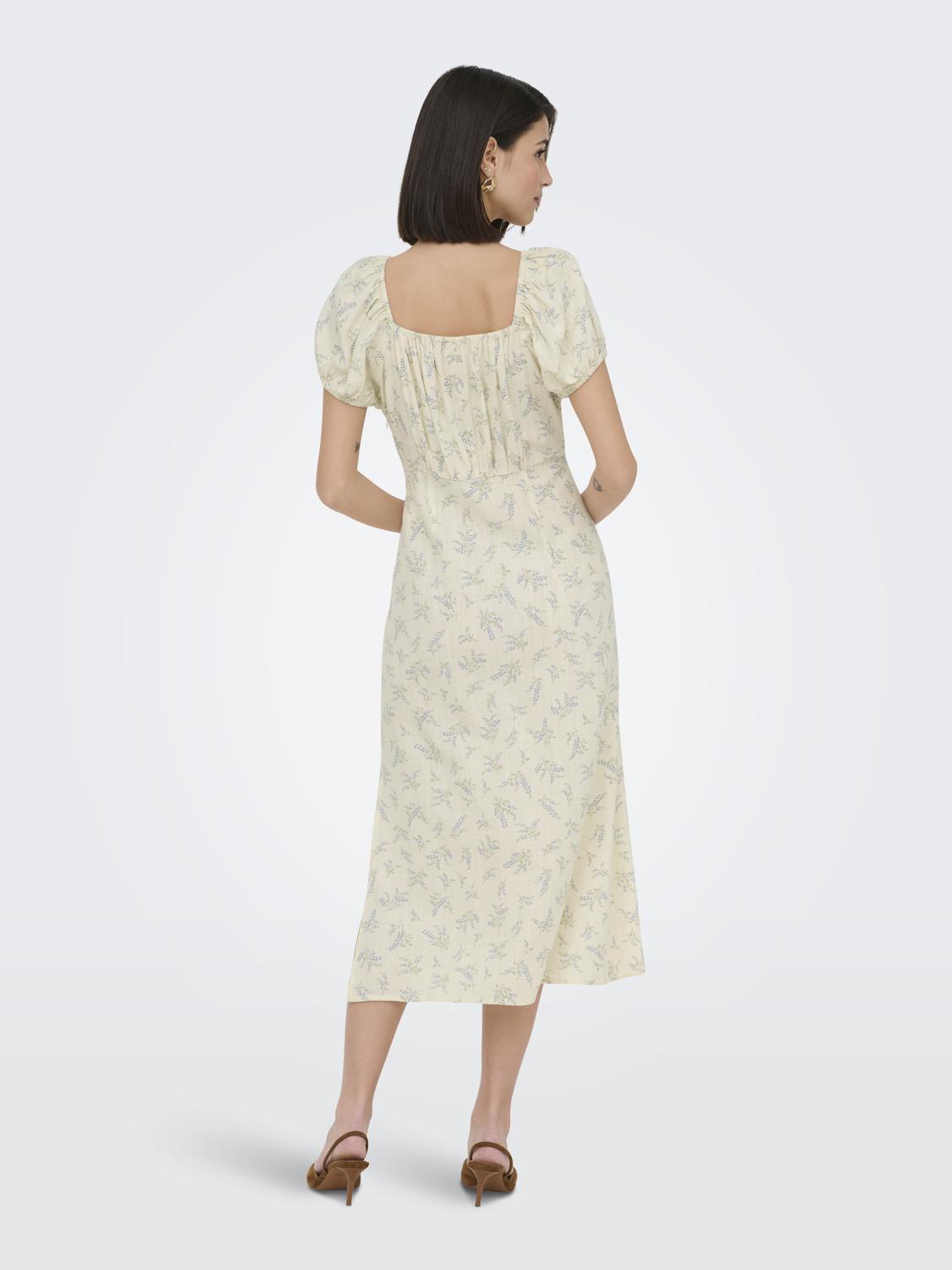 JDYLYDIA S/S MIDI DRESS WVN EXP - 2