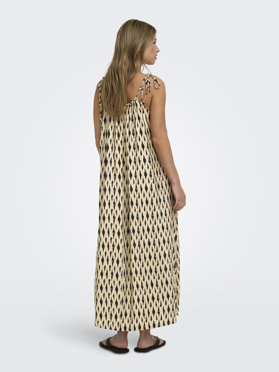 ONLINES ELANOR S/L LONG DRESS WVN EX - 2