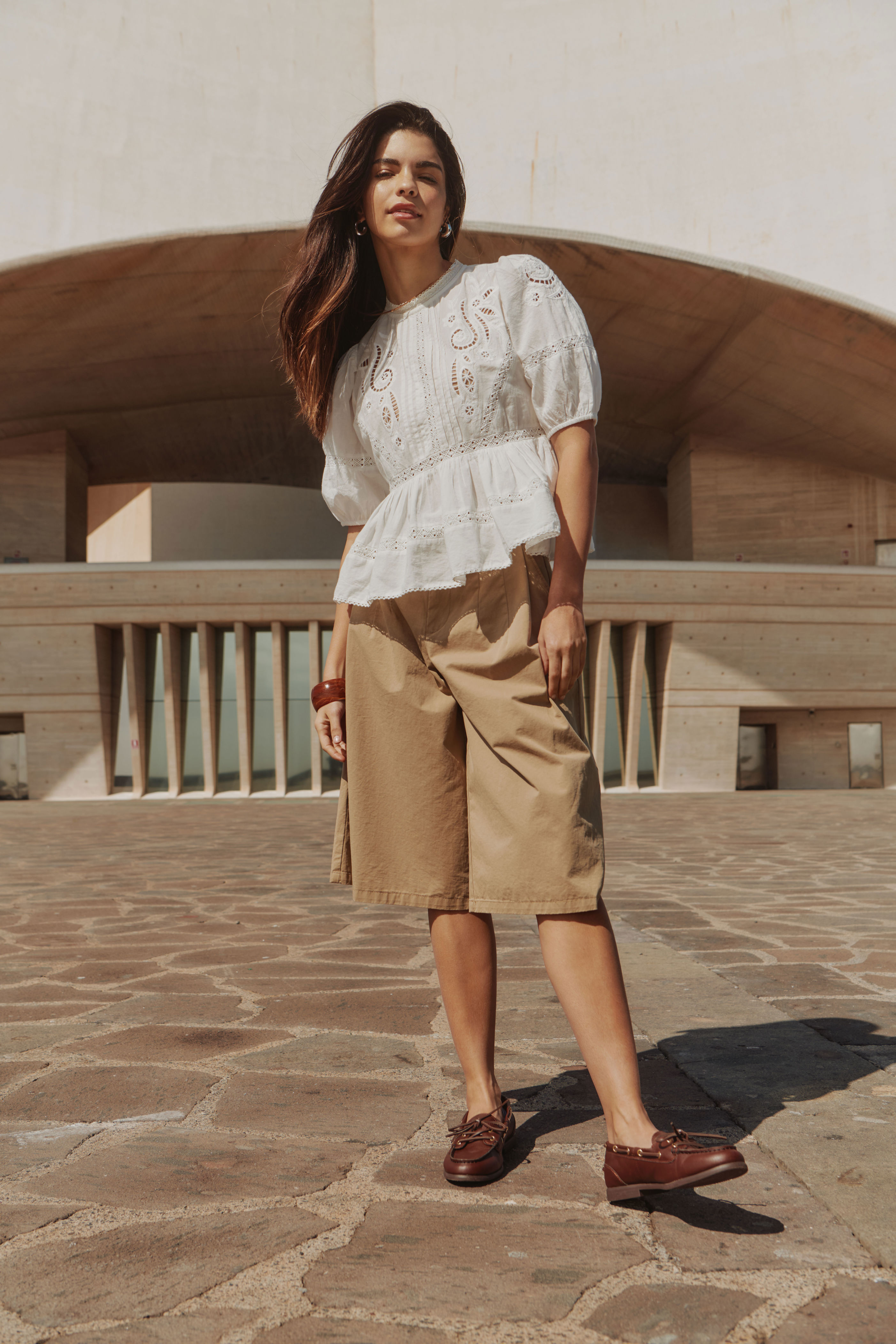 JDYSTARRY 2/4 LACE TOP WVN