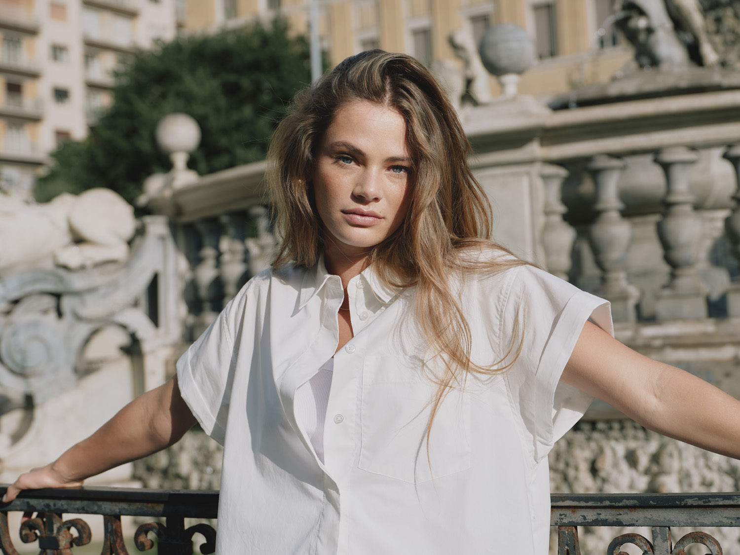 ONLKERI S/S FOLD SHIRT WVN