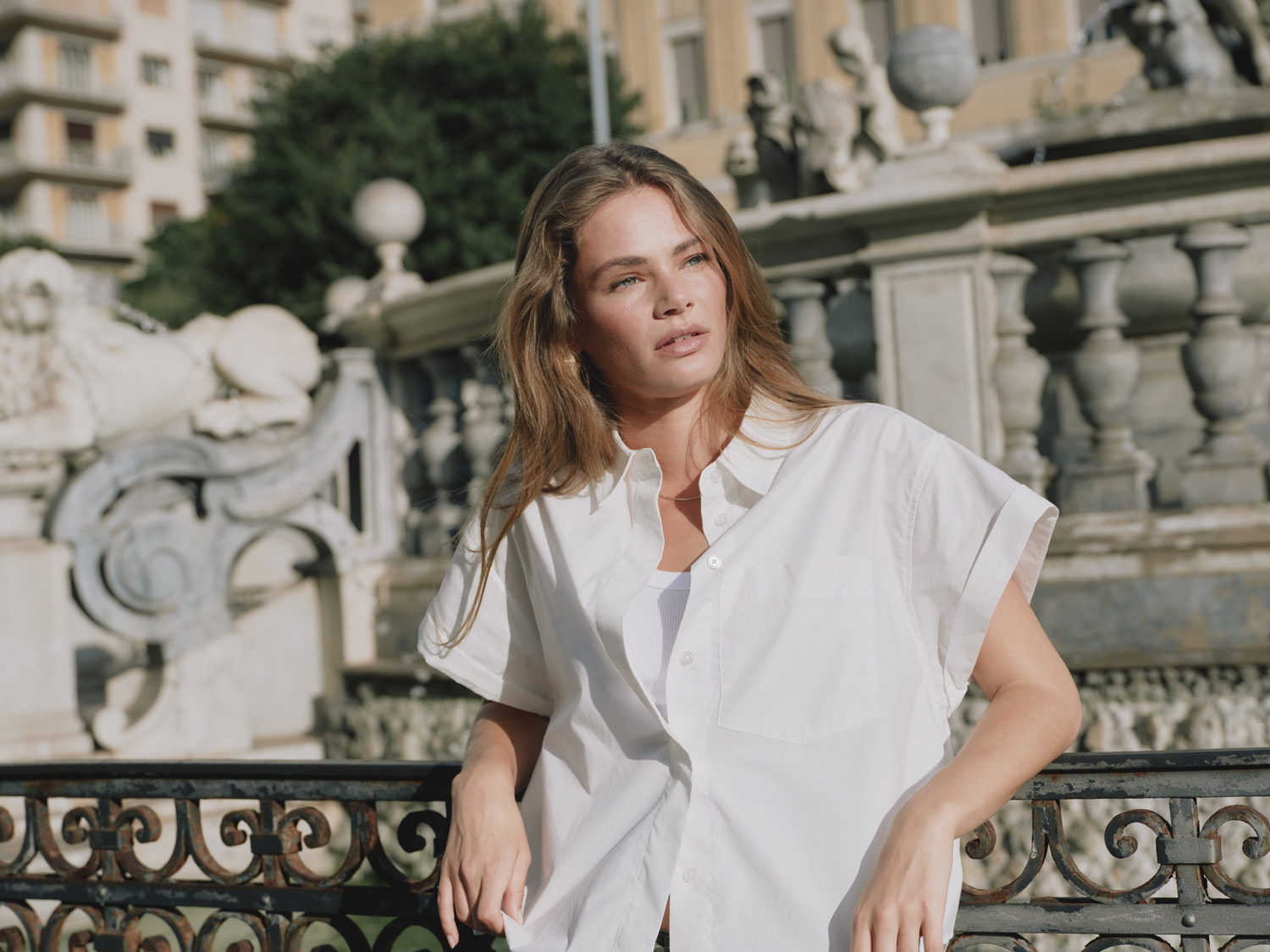 ONLKERI S/S FOLD SHIRT WVN