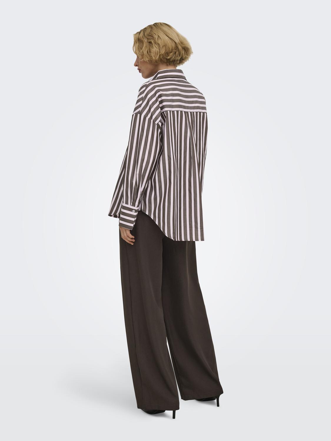 ONLOREGON ALVA LS REG SHIRT NOOS WVN - 2
