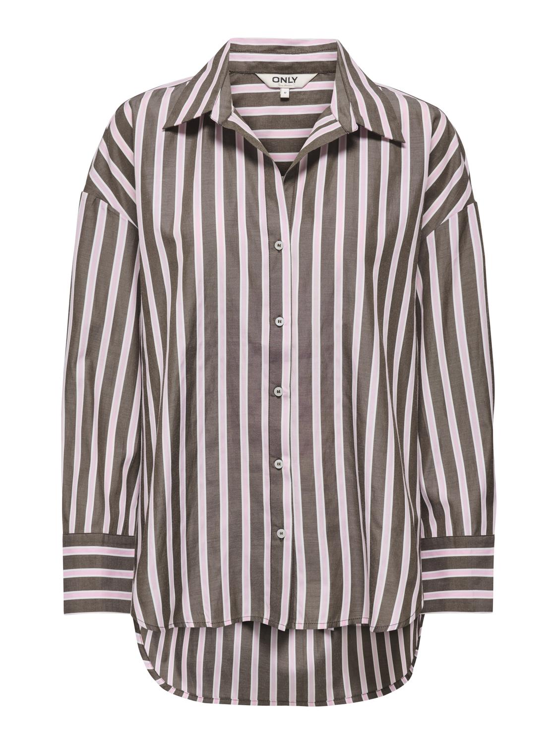 ONLOREGON ALVA LS REG SHIRT NOOS WVN - 3