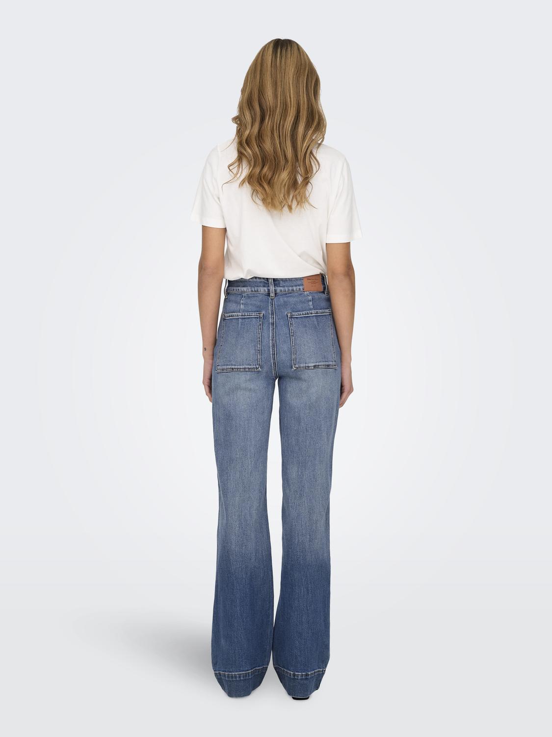 ONLJUICY HW WIDE FRONT POC FLARE DNM GUA - 2